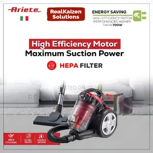Italy ARIETE J-Force Bagless Multi Cyclone Vacuum Cleaner