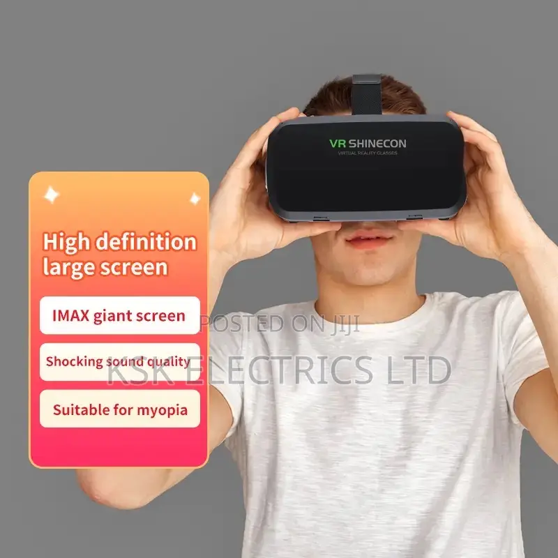 VR Smart Glasses Headset Casque Camera Virtual Reality