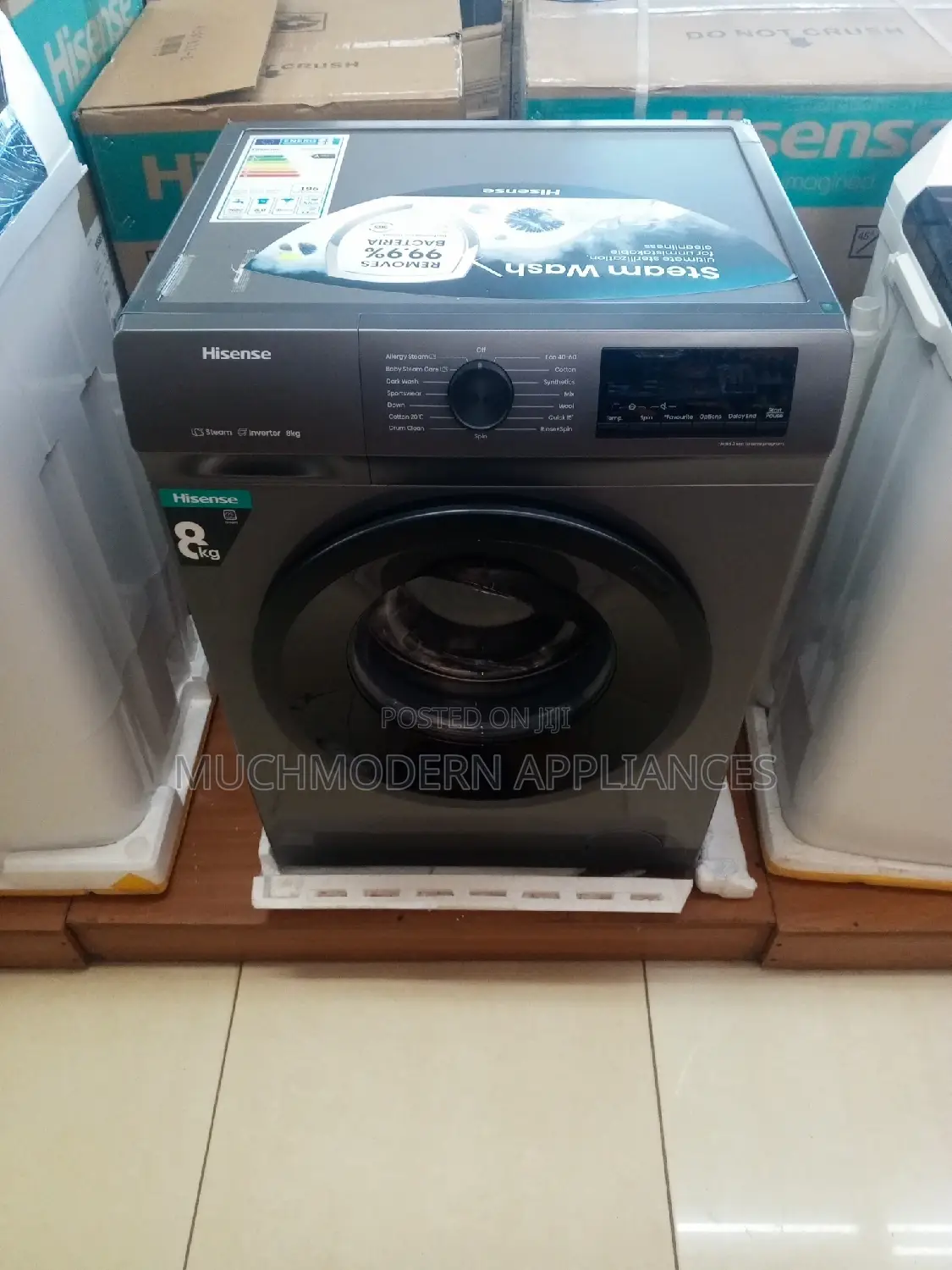 Hisense 8 KG Front Loader Washing Machine