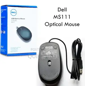 Dell Optical USB Wired Mouse for PC and Laptops