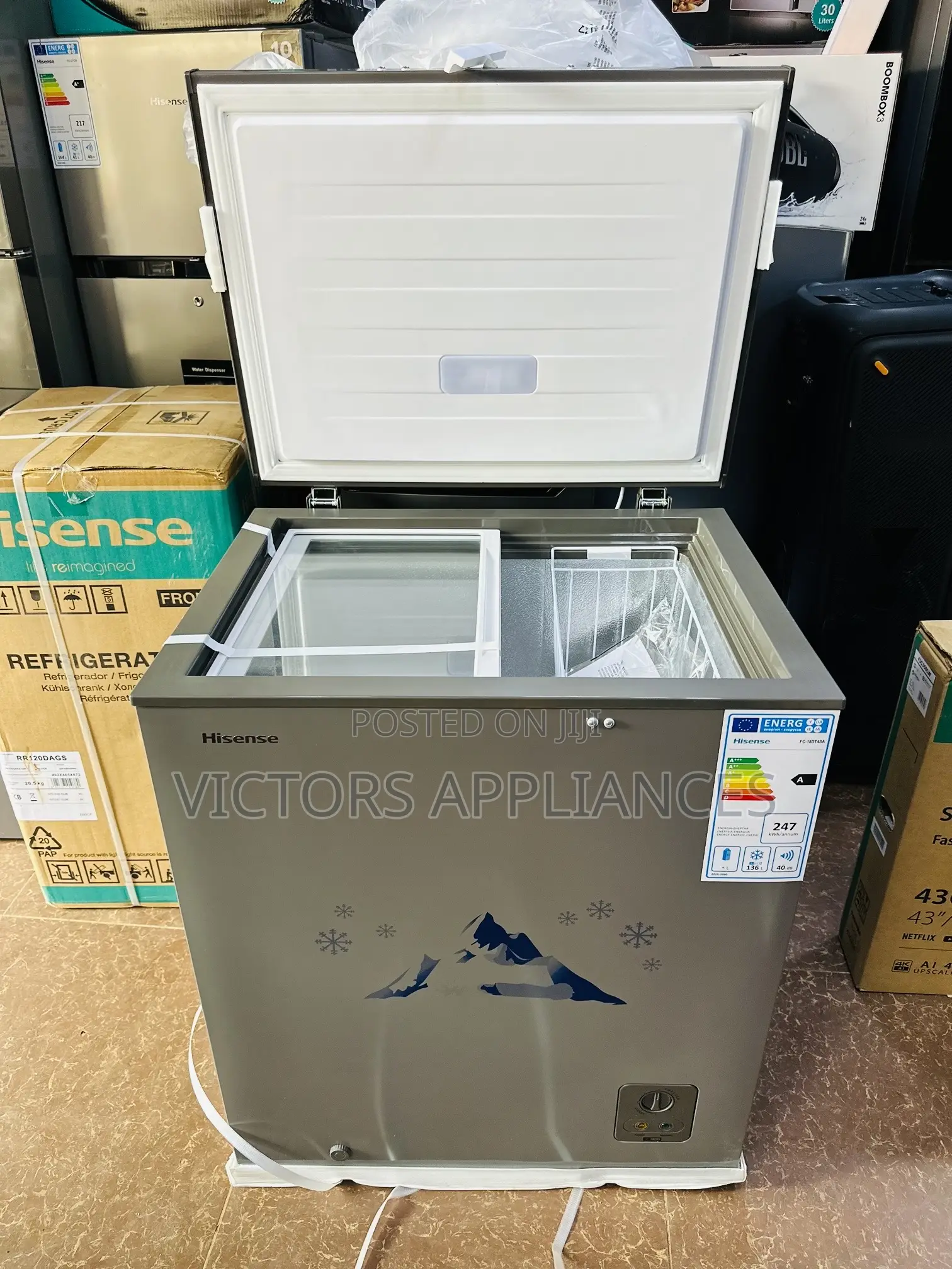 Brand New Hisense 180L Deep Freezer