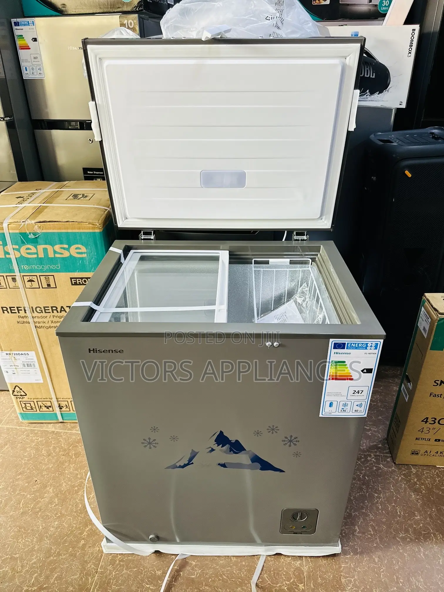 180L Hisense Deep Freezer
