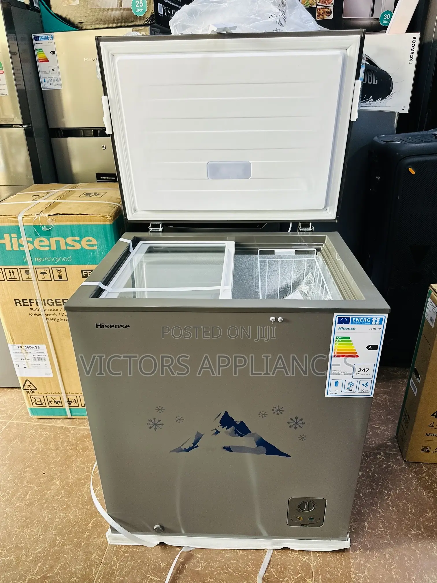Hisense Deep Freezer 180 Liters