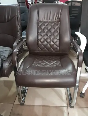 Brown Executive Leather Board Room Chair.