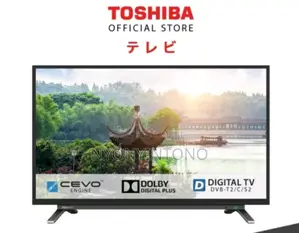Toshiba 32" Digital Frameless Tv With Free to Air.