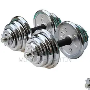 30kgelectroplating Adjustable Chrome Dumbbell Set