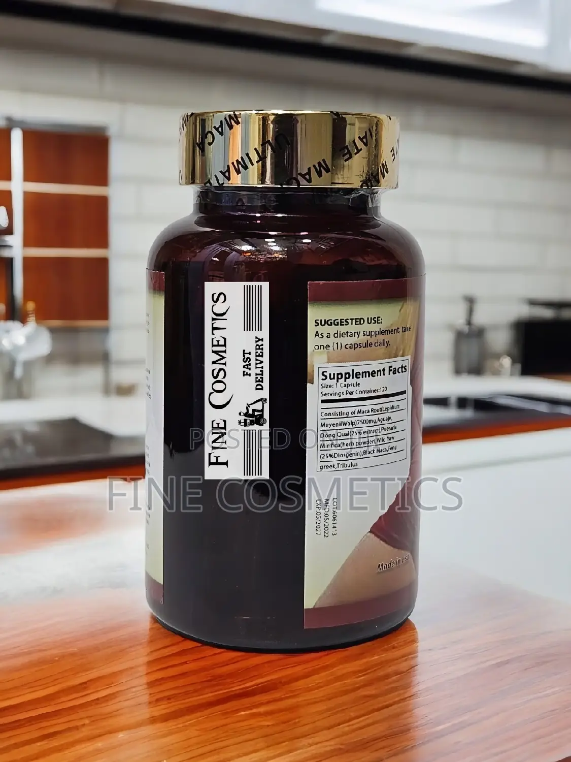 NEW ULTIMATE MACA PLUS |Hip and Butt Enlargement 120capsules