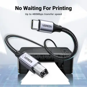 Usb B to Usb C Printer Cable Type C to Printer Cable