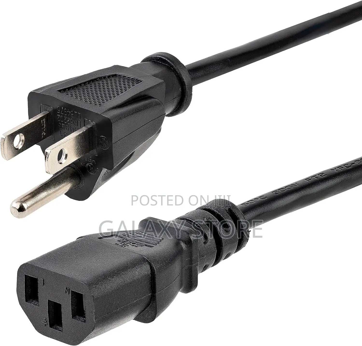 Computer Replacement Power Cord Printer Monitor Power Supply