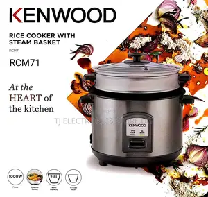 2.8L Kenwood Rice Cooker With Steam Basket