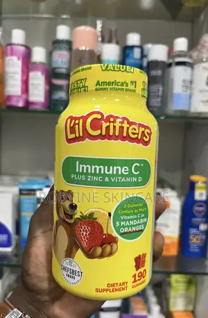 Lil Critters Immune C Zinc Vitamin D Kids Supplements