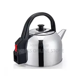 Strong Electric Kettle of 5 Liters - Silver