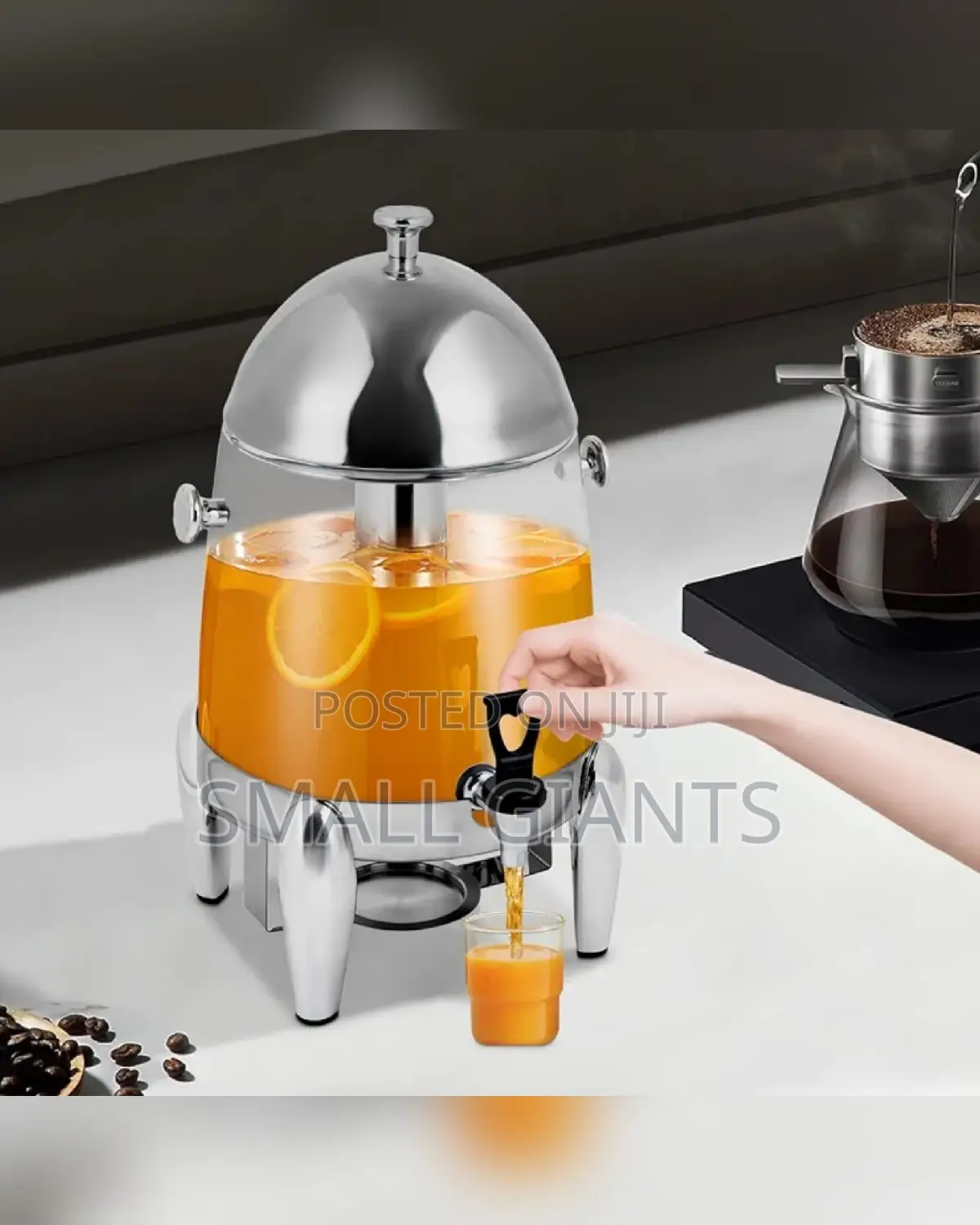 Beverage Dispenser With Faucet