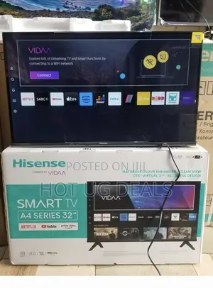 Hisense 32 Inch Hdr Led Vida Smart Free To Air Tv - Black