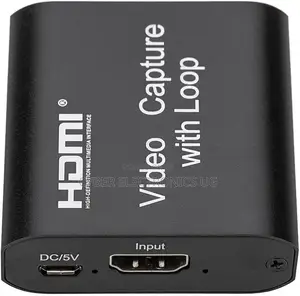 HDMI Video Capture Device With Loop Out Video Capture Card