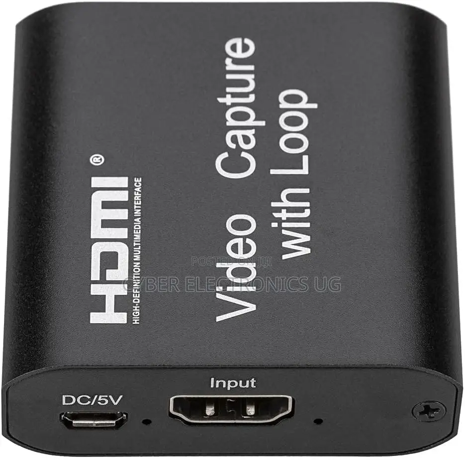 HDMI Video Capture Device With Loop Out Video Capture Card