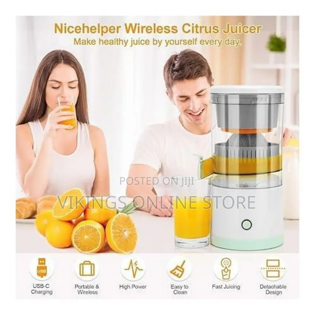 Portable Rechargeable Electric Juicer For Lime Oranges