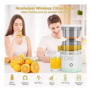 Portable Rechargeable Electric Juicer For Lime Oranges