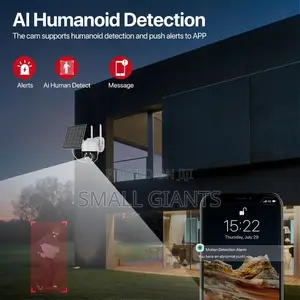 4G Sim Card Solar Wireless Outdoor Surveillance Camera