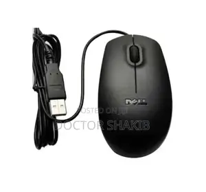 Dell Optical USB Wired Mouse With Scroll Wheel for Laptops