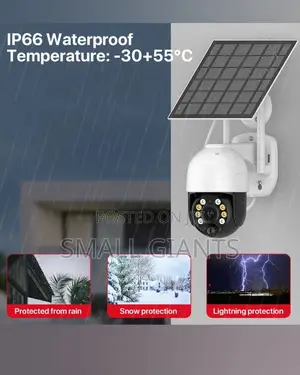 4G Sim Card Solar Wireless Outdoor Surveillance Camera