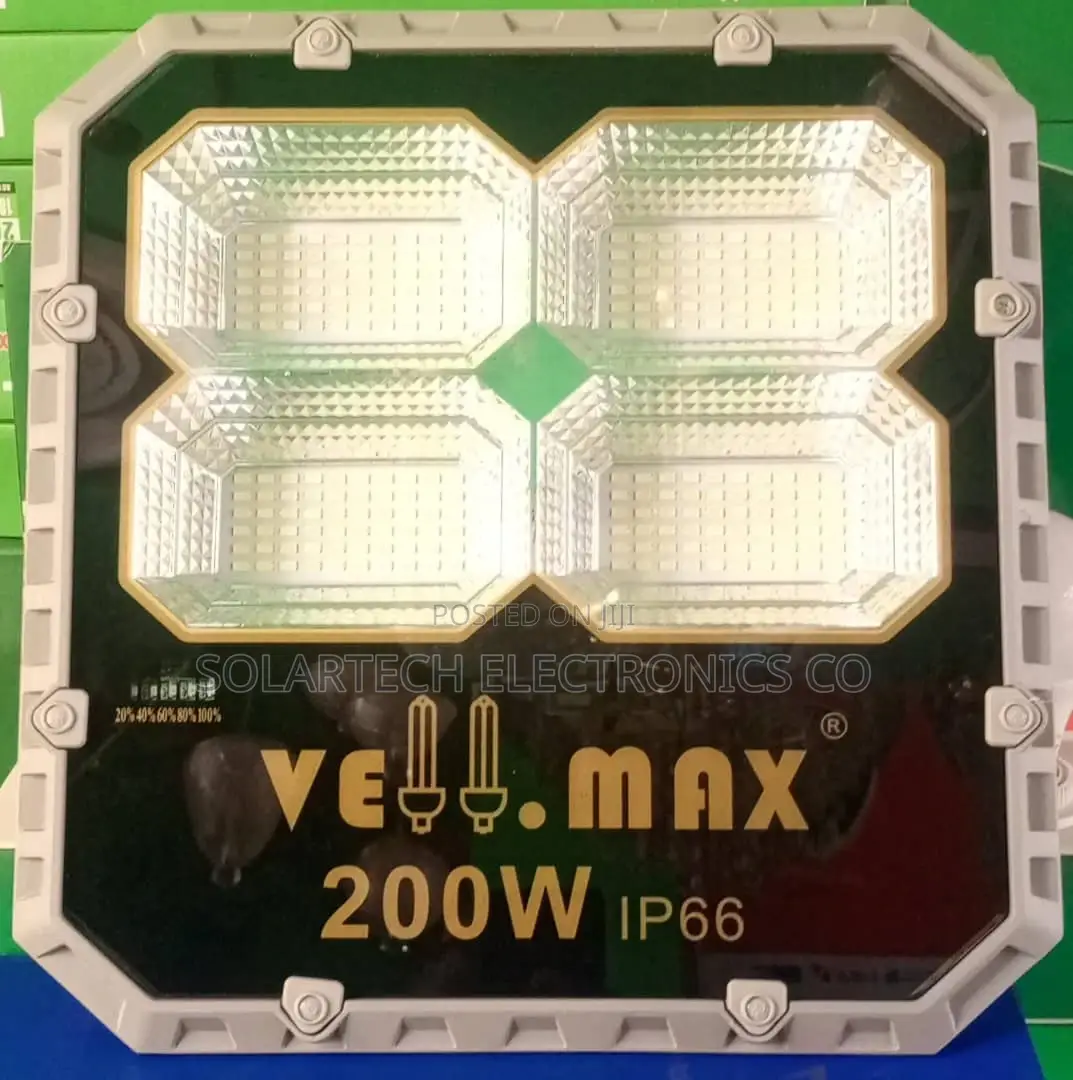 200W Vellmax Warm Solar Flood Lights