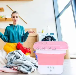 Electric Portable Folding Mini Washing Machine