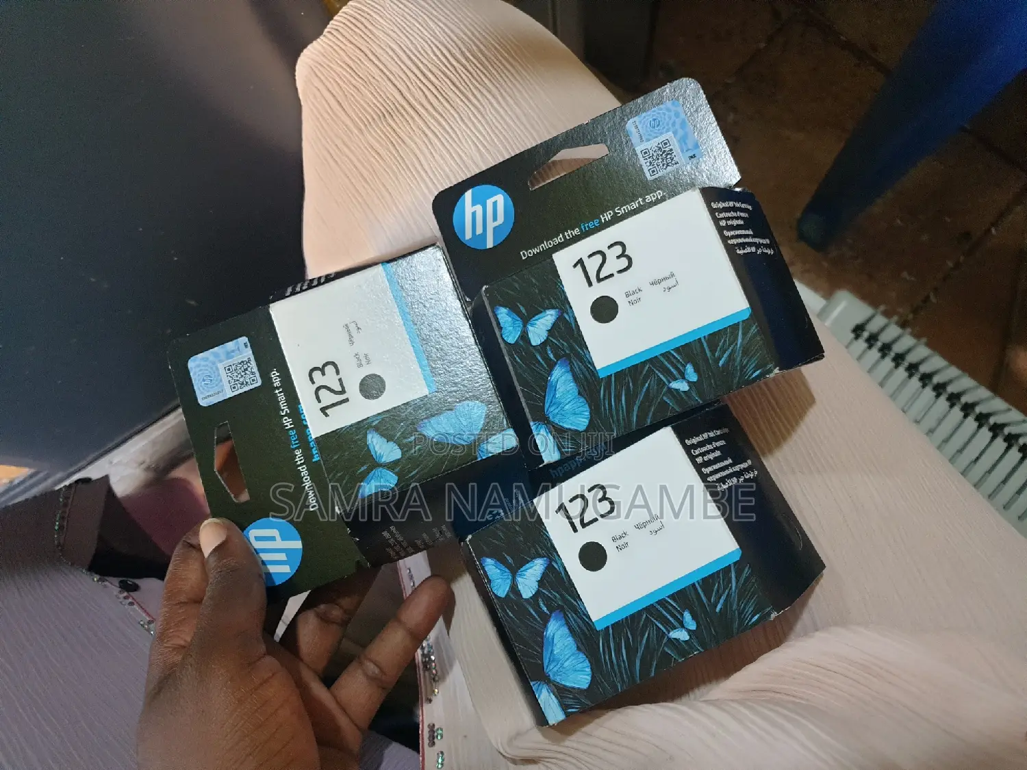123 Black Inkjet Catridges