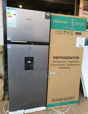Hisense 270l Double Door Fridge With Dispenser 5yr Warranty
