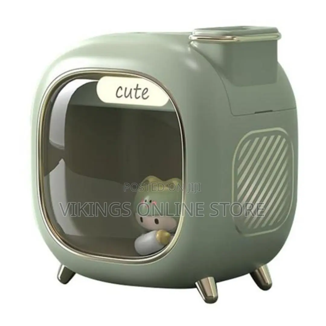 Wireless/Usb Cute Double Nozzle Air Humidifier 500ml