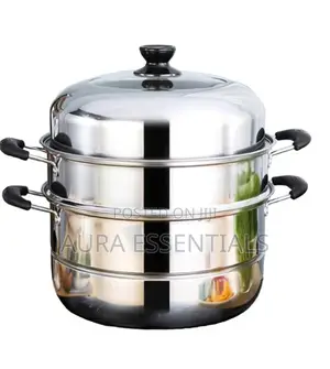 Stainless Steel Steamer/ Soup Pot