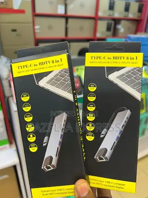 Type-C to HDTV Docking Station 8 in 1