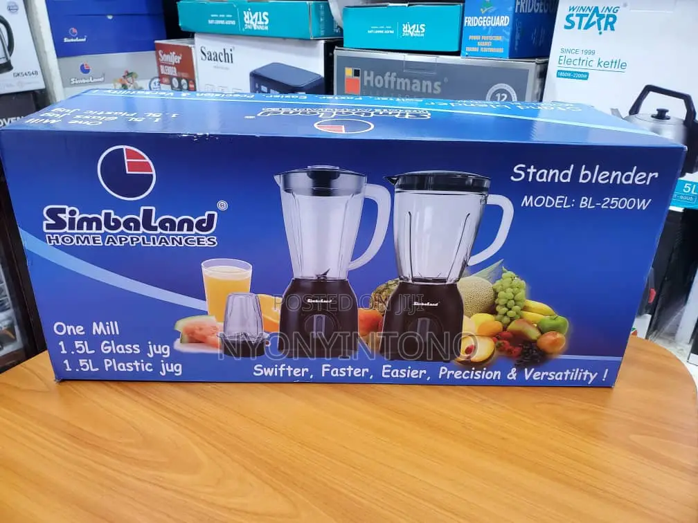 Simbaland High Quality 3 in 1 Juice Blender With Grinder.