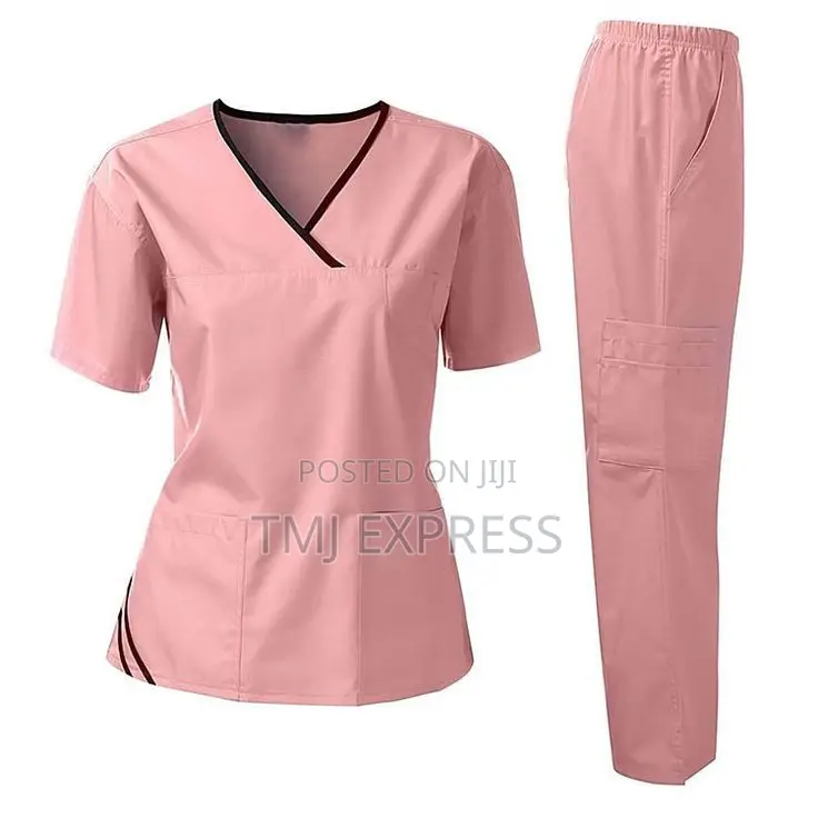 Good Quality Pv Cotton Material Scrubs Set