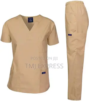 Good Quality Pv Cotton Material Scrubs Set