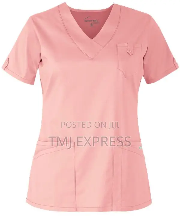 Good Quality Pv Cotton Material Scrubs Set