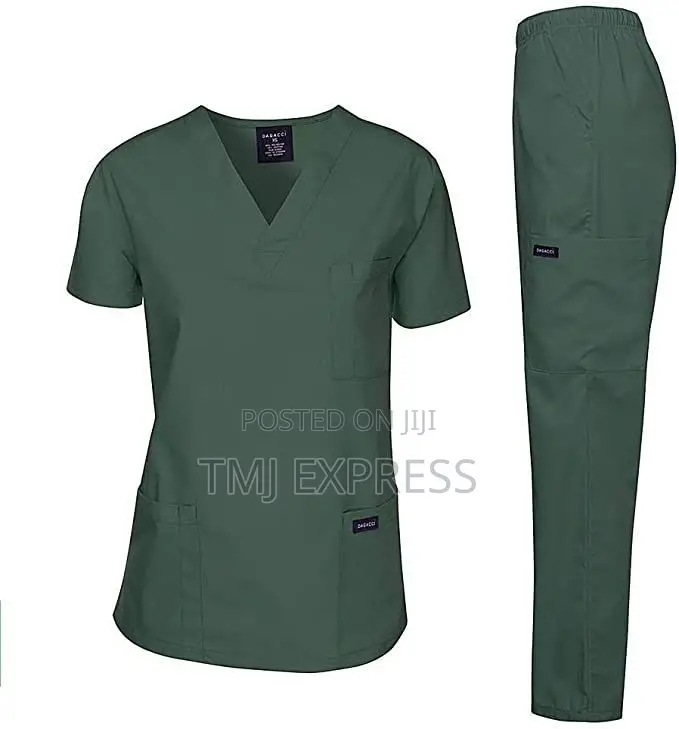Good Quality Pv Cotton Material Scrubs Set
