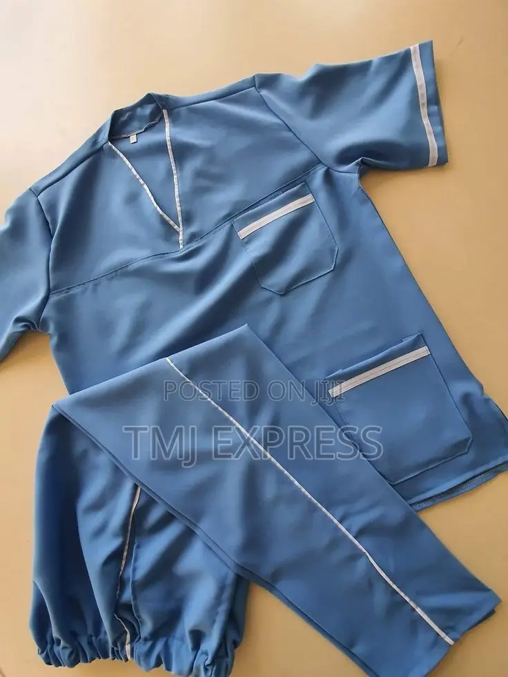 Good Quality Pv Cotton Material Scrubs Set