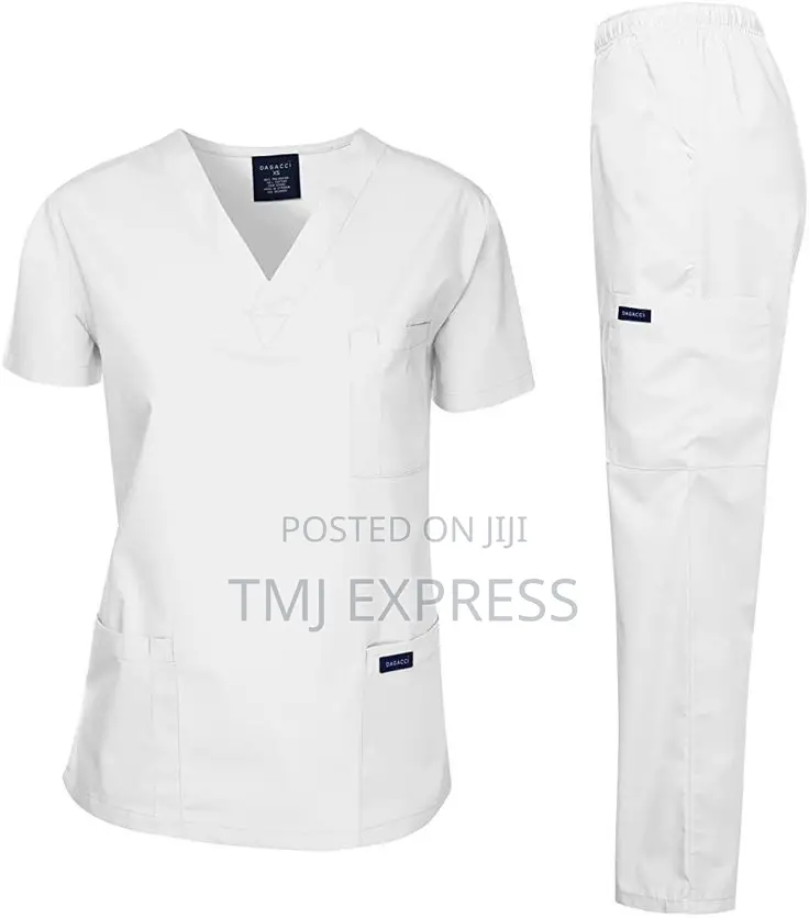 Good Quality Pv Cotton Material Scrubs Set