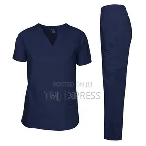 Good Quality Pv Cotton Material Scrubs Set