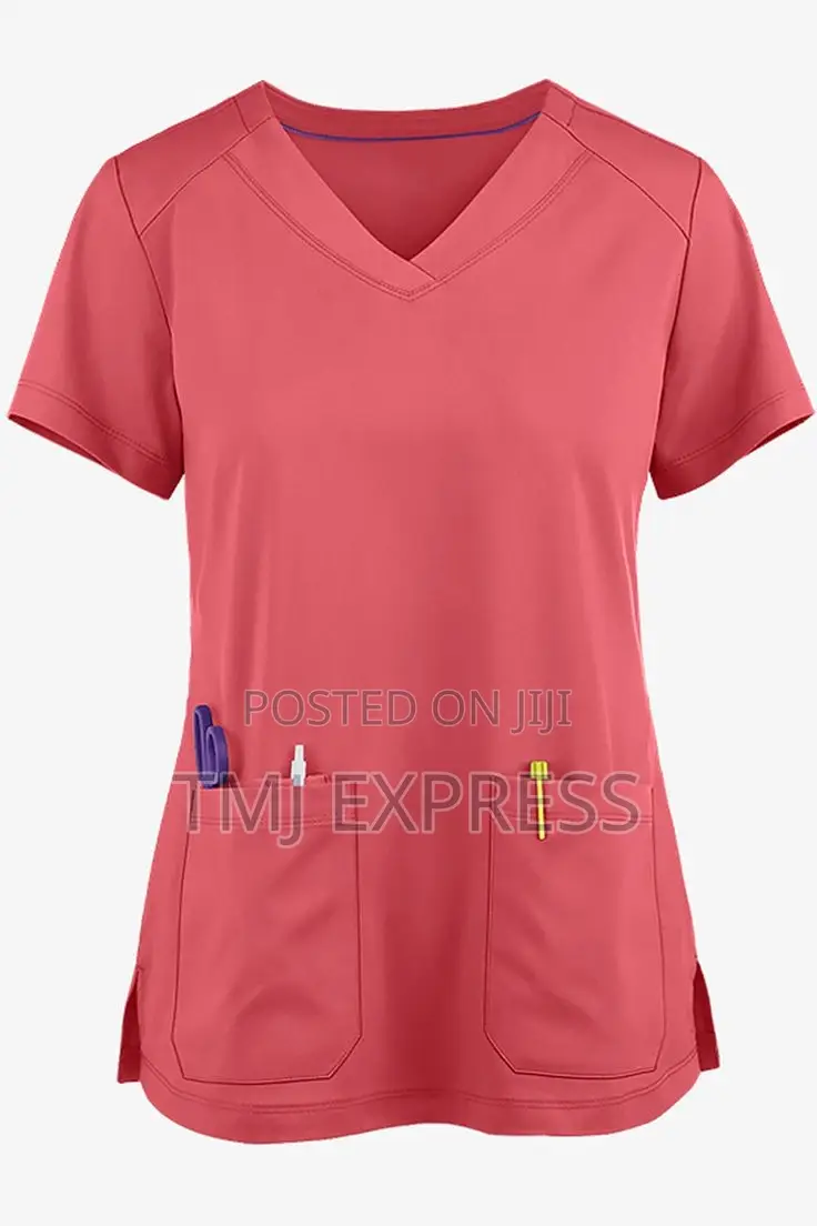 Good Quality Pv Cotton Material Scrubs Set