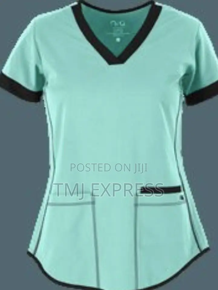 Good Quality Pv Cotton Material Scrubs Set
