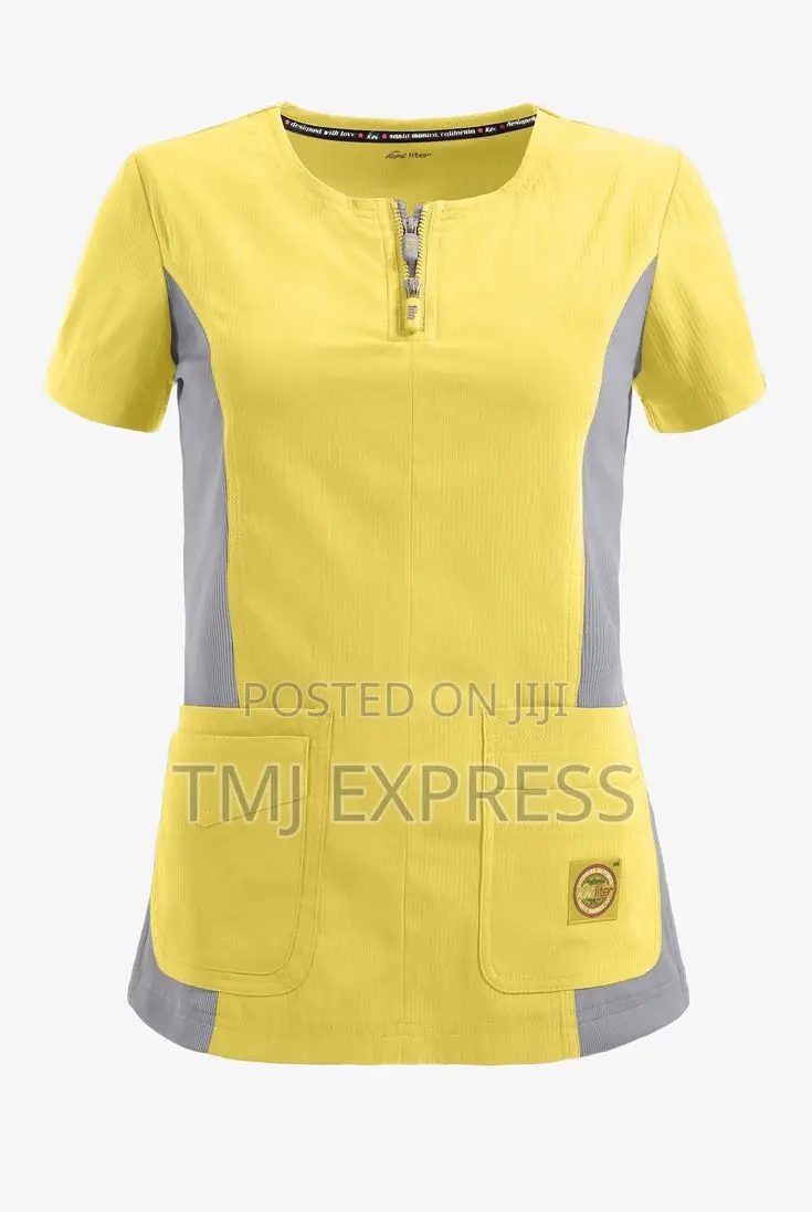 Good Quality Pv Cotton Material Scrubs Set