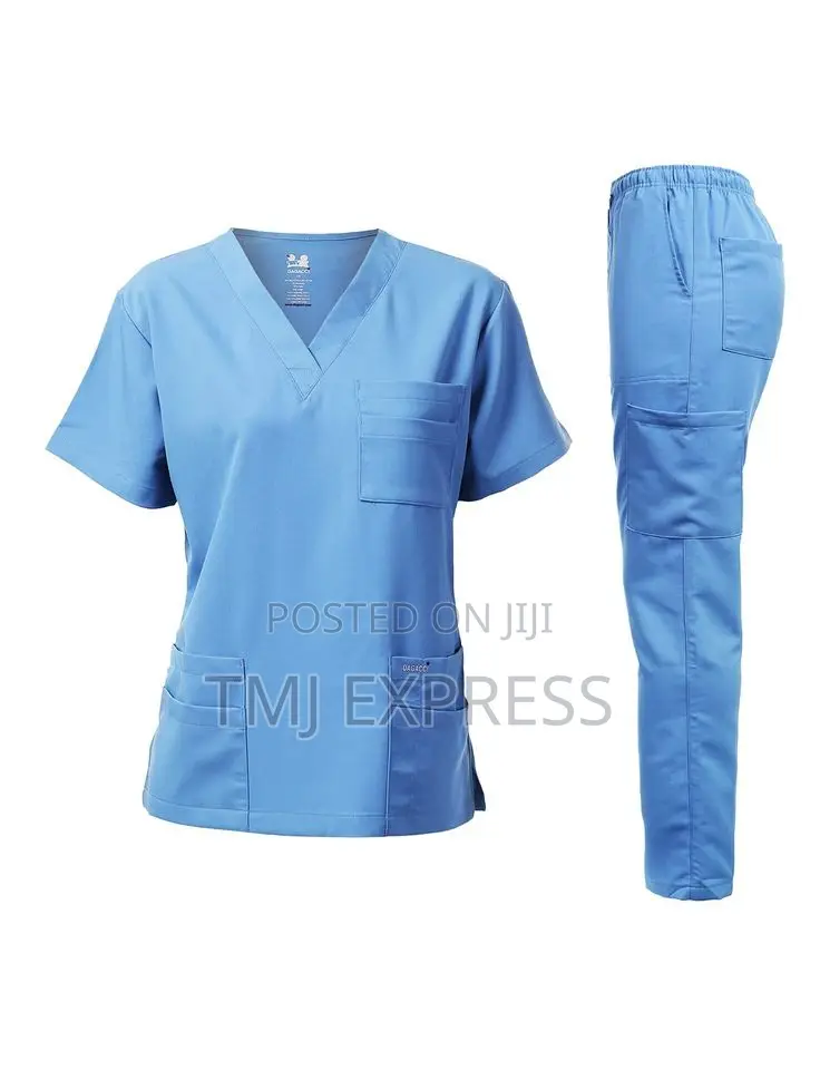 Good Quality Pv Cotton Material Scrubs Set