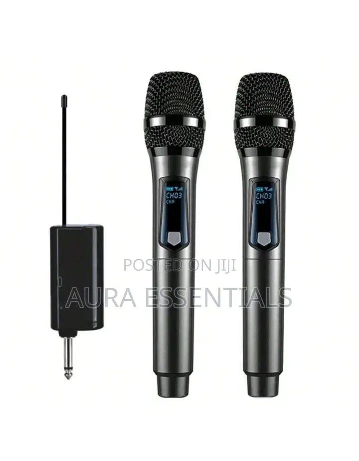 Dual Wireless Handheld Microphone
