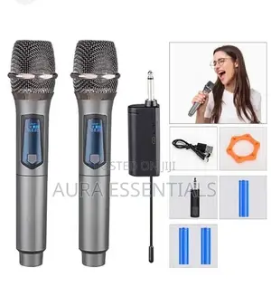 Dual Wireless Handheld Microphone