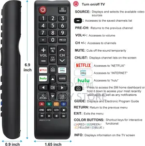 New Universal Remote For All Samsung TV Remote, Replacement
