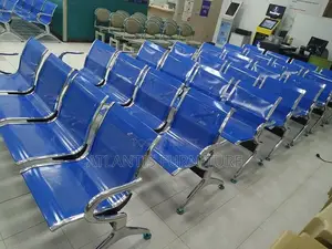 Dack Blue Waiting Chair.