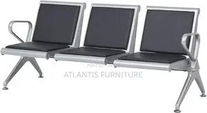 Smartest Rubber Heavy Duty Waiting Chair 3 Seater