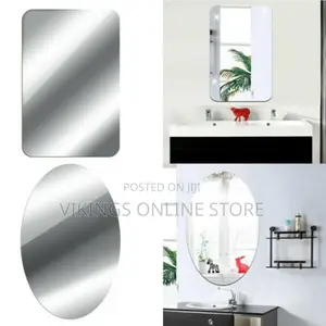 Mirror Wall Sticker Rectangle Self Adhesive Films Mirror